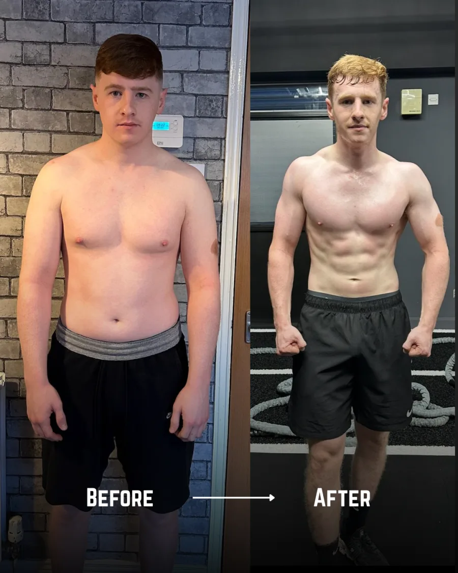 Fit House member before and after transformation