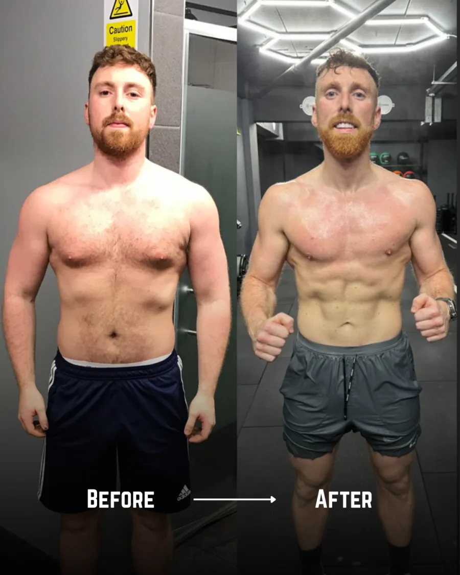 Fit House member before and after transformation