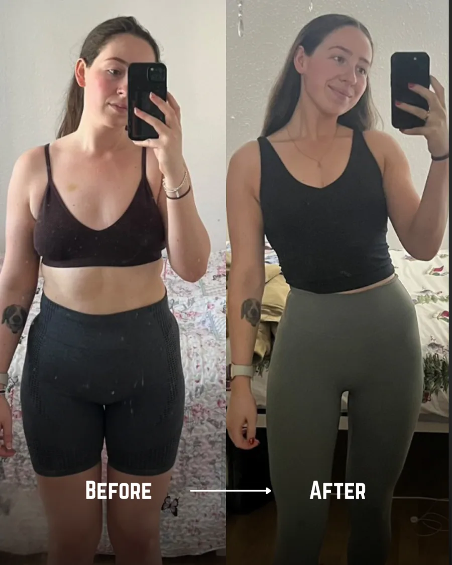 Fit House member before and after transformation