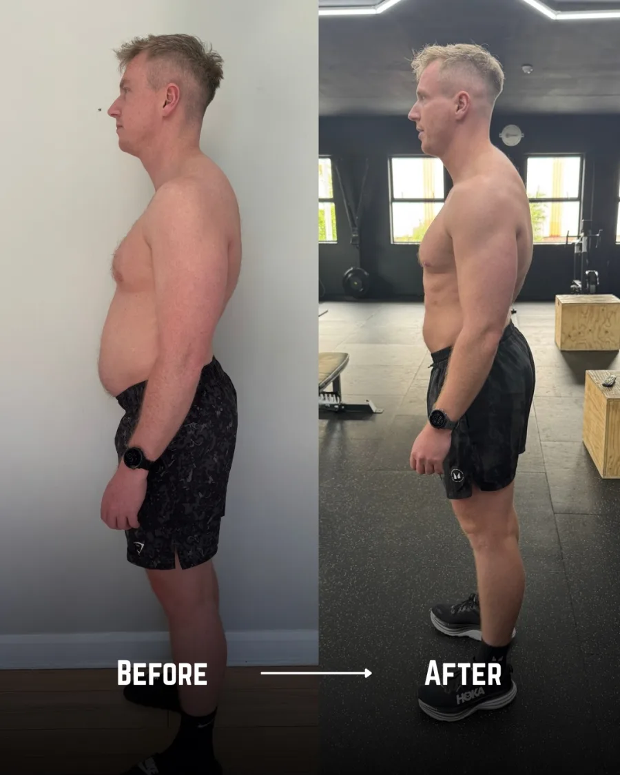 Fit House member before and after transformation